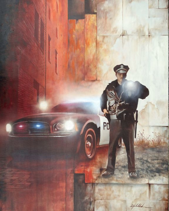 Protect And Serve Danny Hahlbohm Paintings Prints Politics