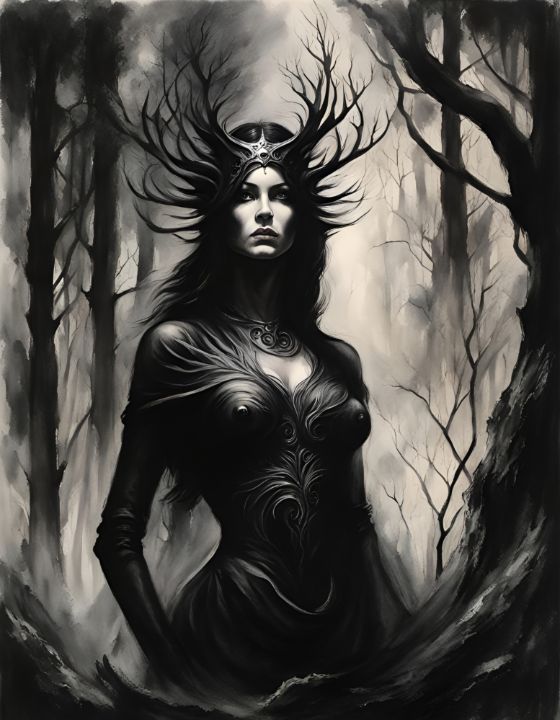 Forest Nymph Wildly Wicked Artworks Digital Art Ai Fantasy