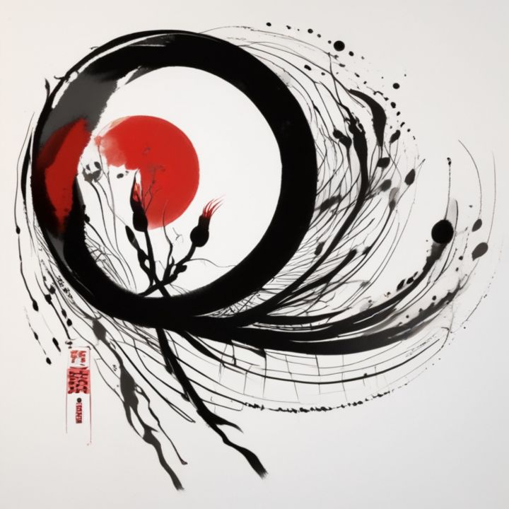 Zen Art Calligraphy Fine Arts Of Asia Gallery Paintings Prints