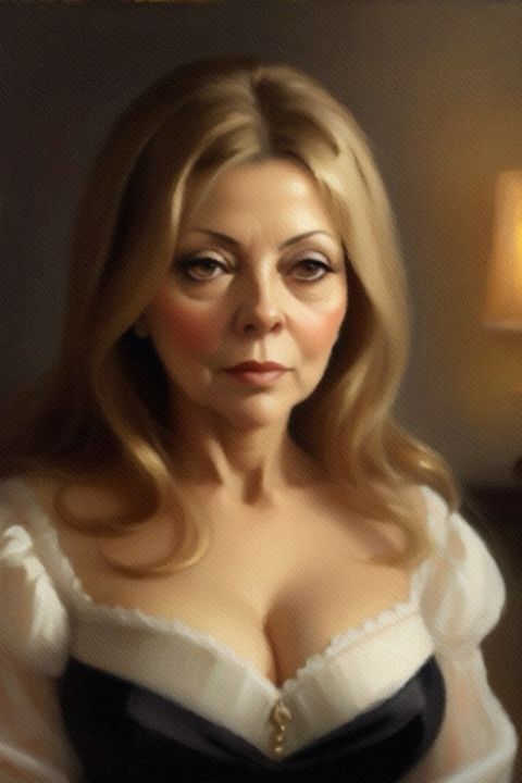 Ingrid Pitt Actress Esoterica Paintings Prints People Figures