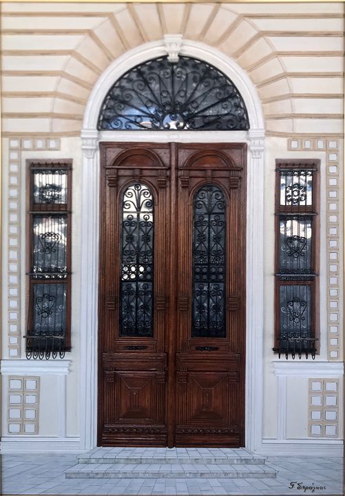 Traditional entrance door - Giorgos Stragkas