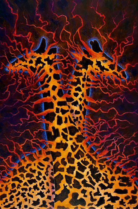 Hot Crossed Giraffe - Malcolm Sutherland