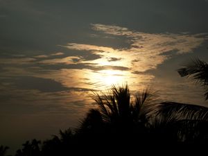 Sunset From Rooftop