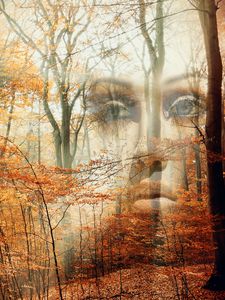 Behind the autumn - Gabi Hampe