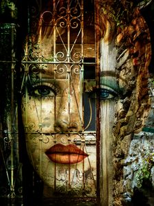 Behind the closed door - Gabi Hampe