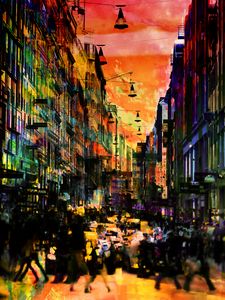 Walking people - Gabi Hampe