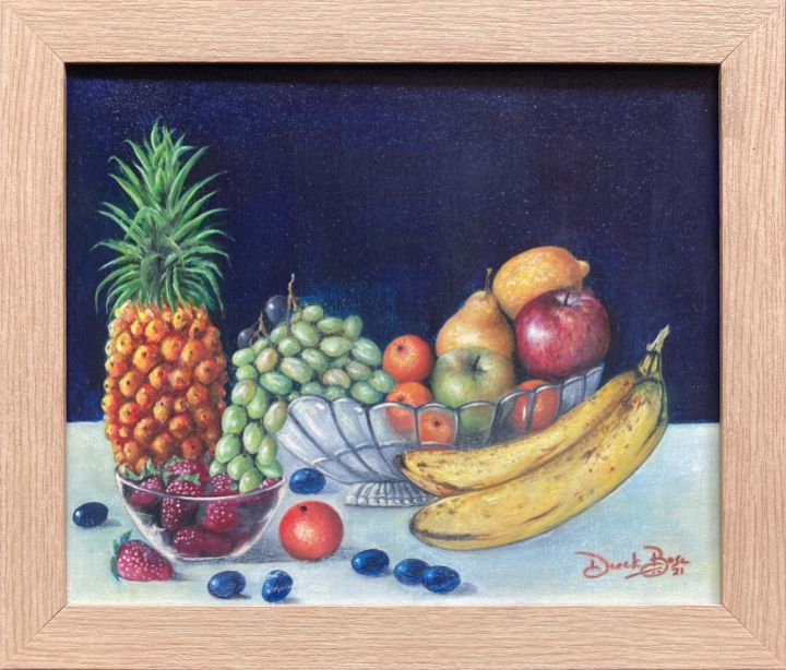 FLOATING BANANAS - DEREK BOSE - Paintings & Prints, Still Life, Other ...