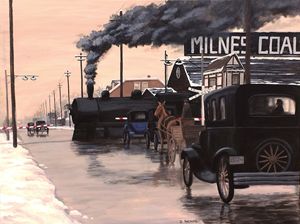 Level Crossing - Dave Rheaume Artist