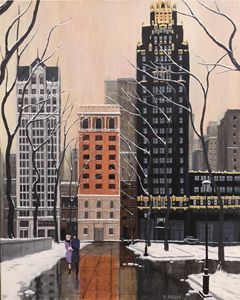 Bryant Park - Dave Rheaume Artist