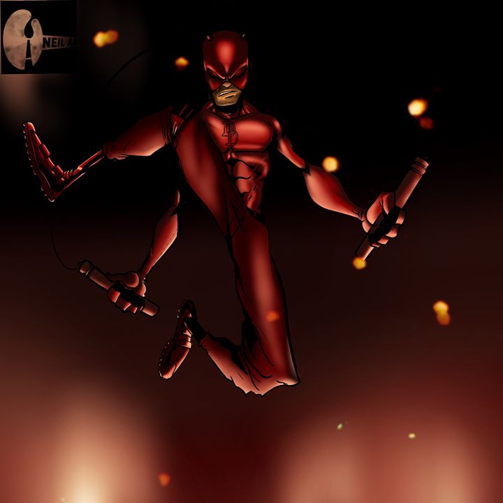 Anime Daredevil Vs. Bullseye | Marvel Comics' Super Hero:Dar… | Flickr