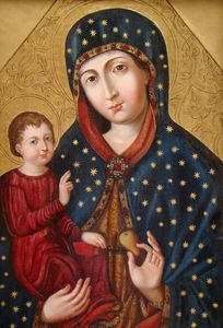 Black Madonna Poland Our Lady - Modern Oil Painting Gallery - Paintings &  Prints, Religion, Philosophy, & Astrology, Christianity, Virgin Mary -  ArtPal