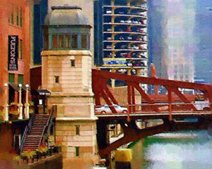 Clark St. Bridge Chicago