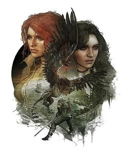 Triss and Yennefer
