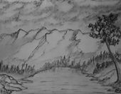 Landscape & Abstract Pencil Art