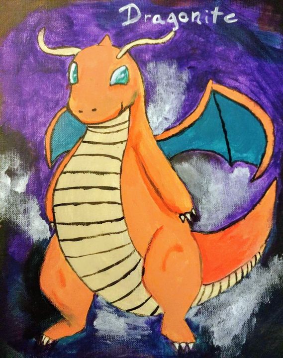 Dragonite (Pokemon) - DynamicArt by J.C. Ellis - Paintings & Prints ...