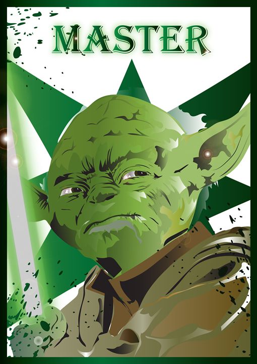 Yoda - Colo Design - Digital Art, Fantasy & Mythology, Space Fiction, Other Space Fiction - ArtPal