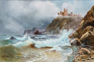 Castle On A Cliff - The Art of Vonda Fletcher