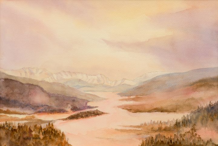 Peaks and Valleys - The Art of Vonda Fletcher