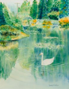 White Swan - The Art of Vonda Fletcher
