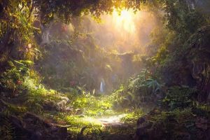 Elven Fantasy Forest