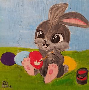 Easter Bunny 05 - Heijdi's fantastic painted World