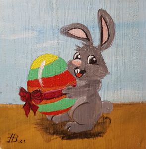 Easter Bunny 07 - Heijdi's fantastic painted World