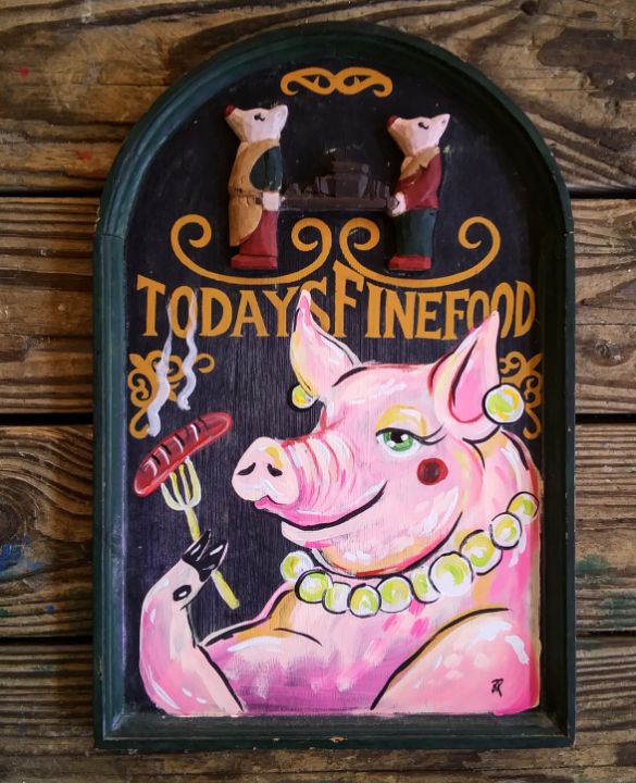 Today's fine food - Art By Brittany Rich