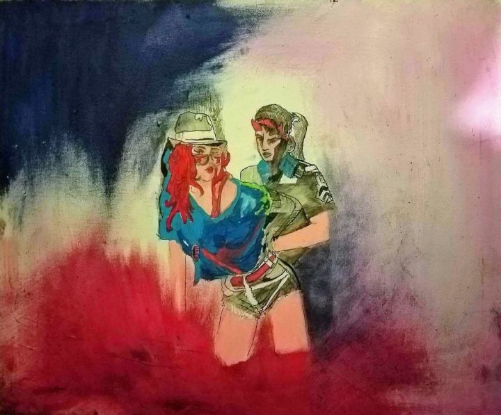 Zac S Painting 6 Missy Paintings And Prints Fantasy And Mythology Fantasy Men And Women Couples