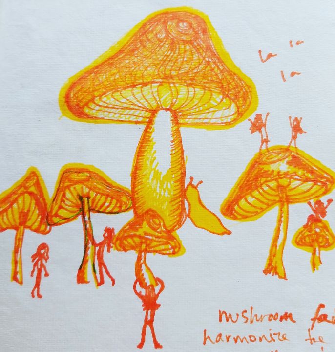 Mushroom Fairies - Kriya Fantasy