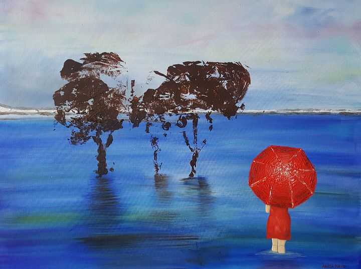 Red Umbrella - Anisa Neto