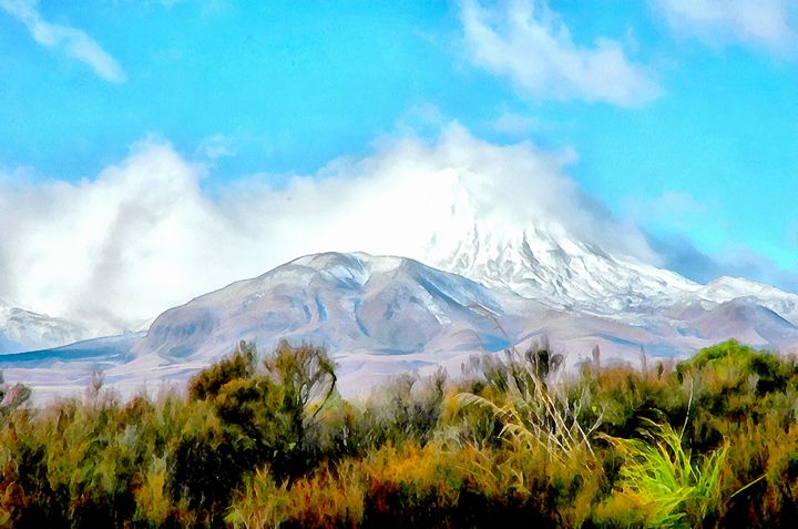 Mount Ruapehu of LOTR fame - Chandra