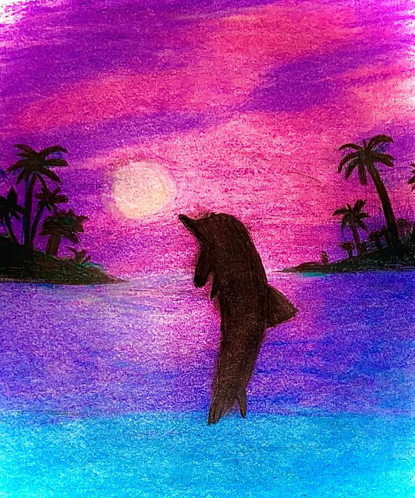 Sunrise Dolphin - Noelle
