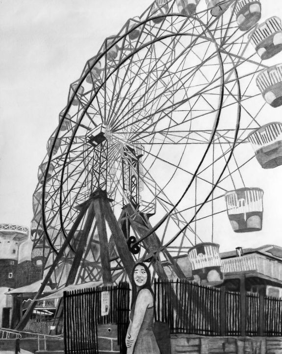 The Ferris Wheel - layasalt_art