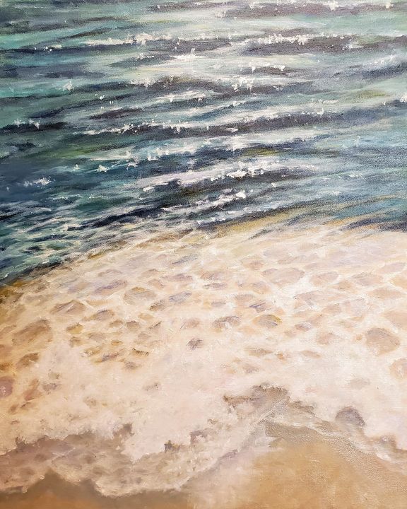 Ocean Lace - Leah Higgins Fine and Friendly Art