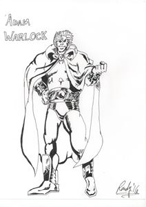 Adam Warlock Inked