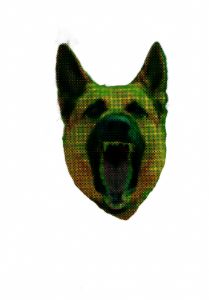 Shepherd dog | pop-art I