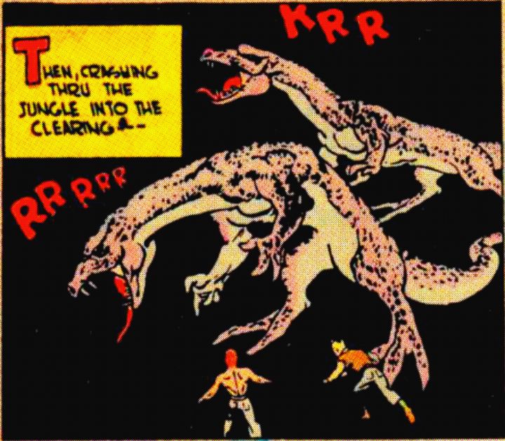 Dino Armageddon Maneating lizards Cicero Spin Drawings