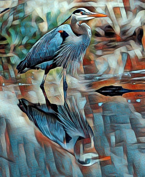 THE GREAT HERON - THE CREATION OF GOD