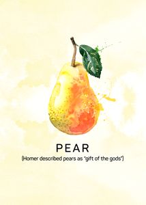 Fun with Fruits - Pear