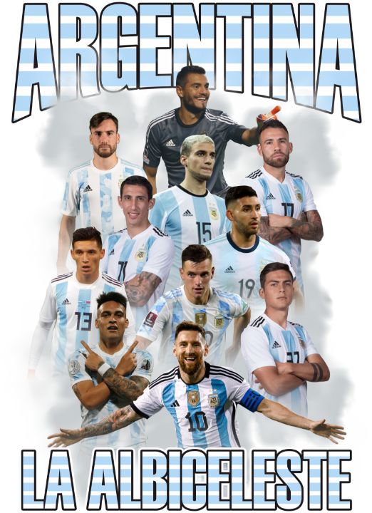 Buy Julián Álvarez Poster Argentina National Team Football Online in India  