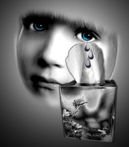 Tears caught