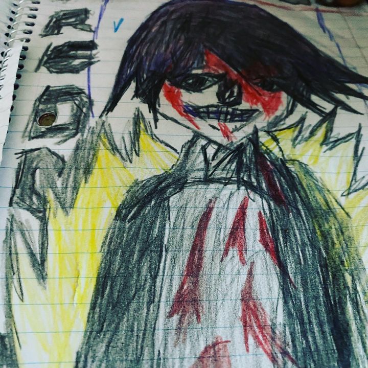 Anime Fanatics ▷ Follow Me 👍 ▷ Write opinions Below ▷ Share with your  trusty Bestfriend 👌 #DeathNote #deathnotecospla… | Notes art, Creepy  drawings, Anime sketch