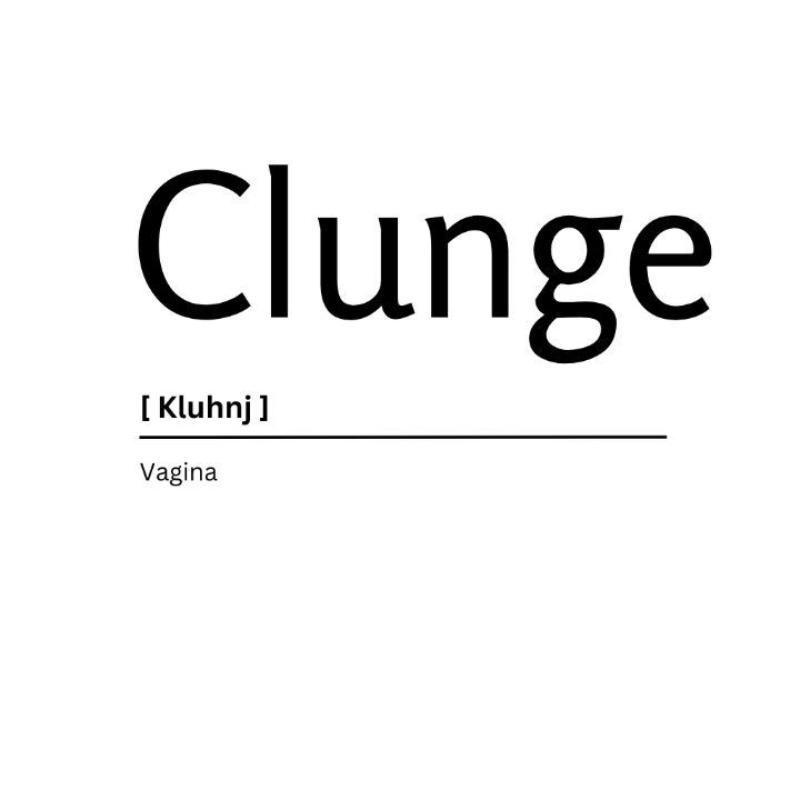 Clunge Dictionary Definition - Kaigozen - Digital Art, Humor