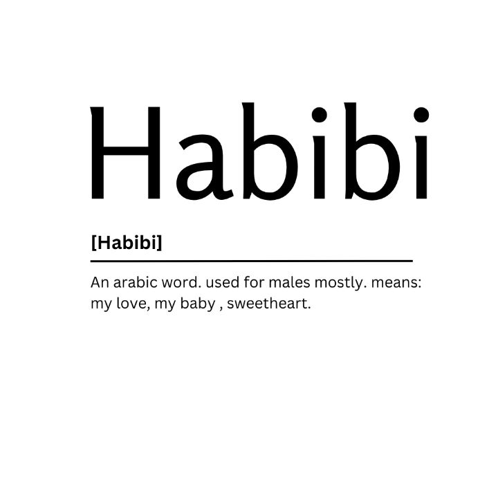 Habibi Dictionary Definition - Kaigozen - Digital Art, Humor & Satire ...