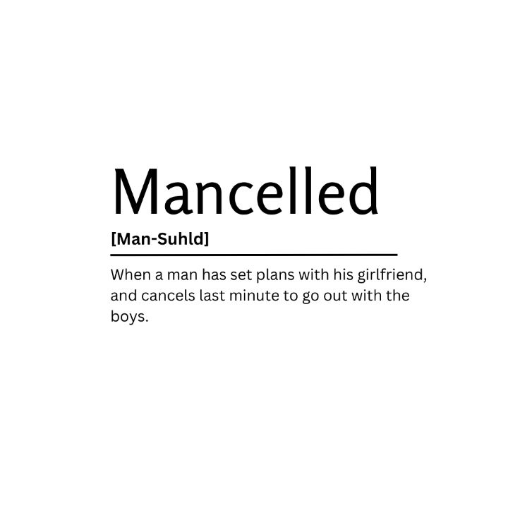 Mancelled Dictionary Definition Kaigozen Digital Art Humor