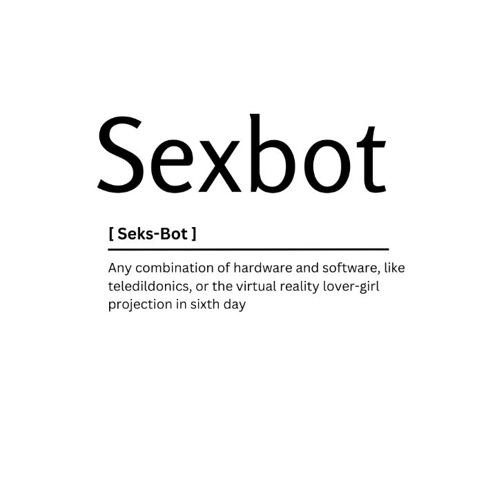 Sexbot Dictionary Definition Kaigozen Digital Art Humor And Satire
