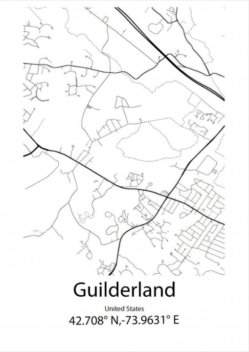 Guilderland, United States Map - Kaigozen - Drawings & Illustration ...