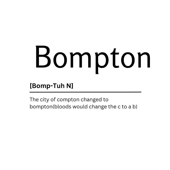 Bompton Dictionary Definition Kaigozen Digital Art And Ai Humor