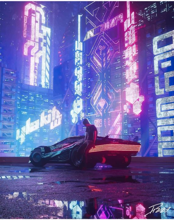 NEON CITY - Richard Ramirez - Digital Art & AI, Entertainment, Other ...