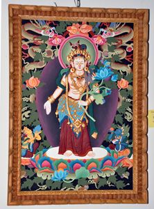 Padmapani Lokeshwor(Plywood Emboss)